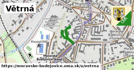 Větrná, Moravské Budějovice