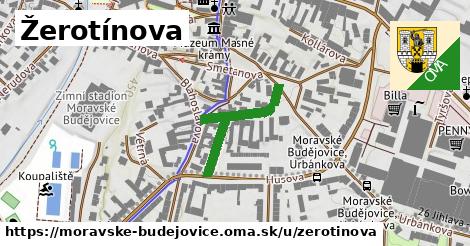 ilustrácia k Žerotínova, Moravské Budějovice - 250 m