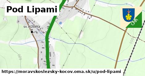 ilustrácia k Pod Lipami, Moravskoslezský Kočov - 2,2 km