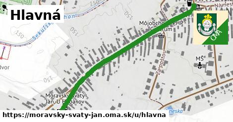 ilustrácia k Hlavná, Moravský Svätý Ján - 652 m