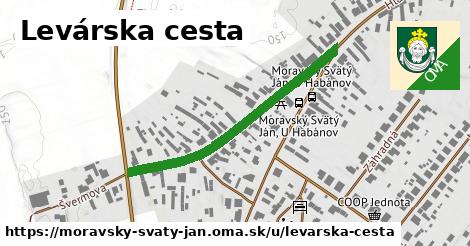 Levárska cesta, Moravský Svätý Ján