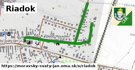 ilustrácia k Riadok, Moravský Svätý Ján - 0,72 km