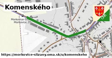 Komenského, Morkovice-Slížany