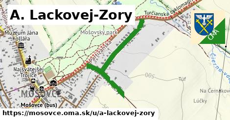 ilustrácia k A. Lackovej-Zory, Mošovce - 0,75 km