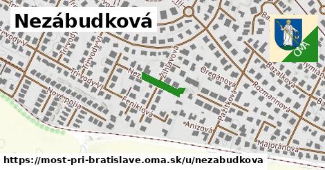 Nezábudková, Most pri Bratislave