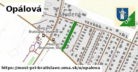 ilustrácia k Opálová, Most pri Bratislave - 172 m