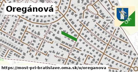 Oregánová, Most pri Bratislave