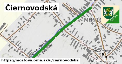 ilustrácia k Čiernovodská, Mostová - 489 m