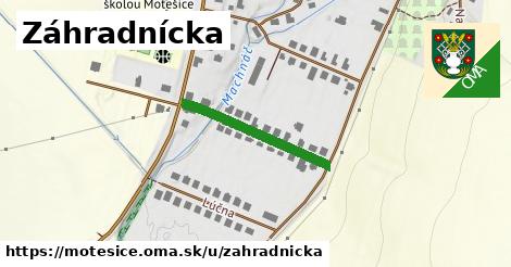 Záhradnícka, Motešice