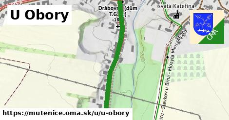 ilustrácia k U Obory, Mutěnice - 391 m