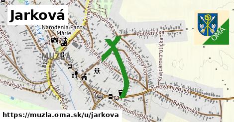 ilustrácia k Jarková, Mužla - 587 m