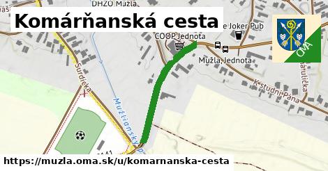 Komárňanská cesta, Mužla