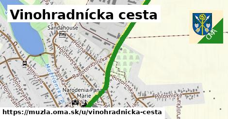 ilustrácia k Vinohradnícka cesta, Mužla - 0,97 km