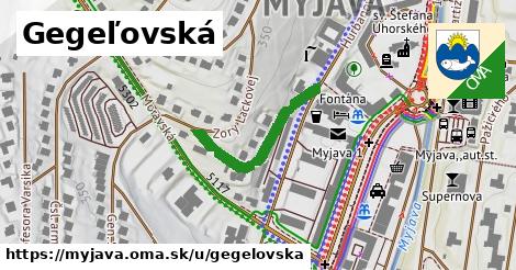 ilustrácia k Gegeľovská, Myjava - 254 m