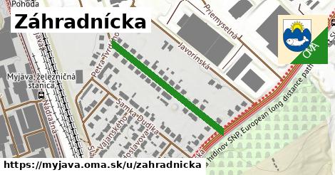 Záhradnícka, Myjava