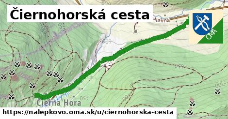 ilustrácia k Čiernohorská cesta, Nálepkovo - 1,19 km