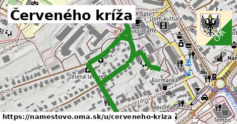 ilustrácia k Červeného kríža, Námestovo - 0,72 km