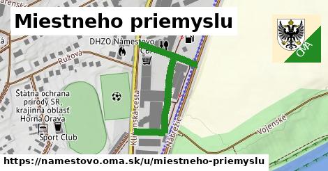 Miestneho priemyslu, Námestovo