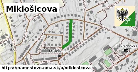 ilustrácia k Miklošicova, Námestovo - 171 m