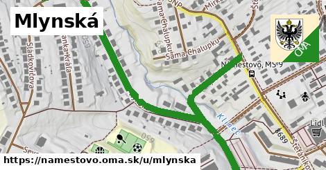 ilustrácia k Mlynská, Námestovo - 0,89 km