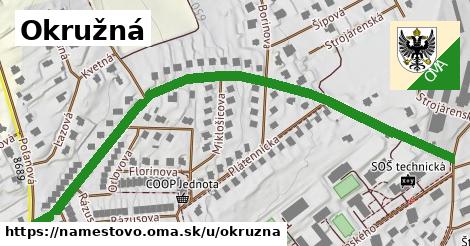 ilustrácia k Okružná, Námestovo - 0,78 km