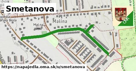 Smetanova, Napajedla