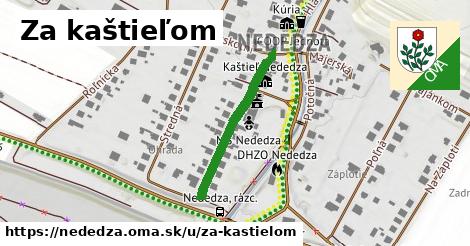 ilustrácia k Za kaštieľom, Nededza - 257 m