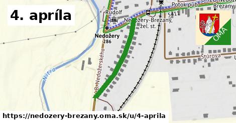 ilustrácia k 4. apríla, Nedožery - Brezany - 285 m