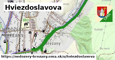 ilustrácia k Hviezdoslavova, Nedožery - Brezany - 1,36 km