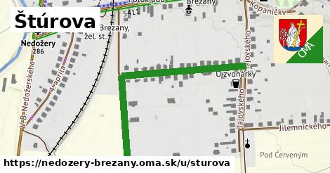 Štúrova, Nedožery - Brezany