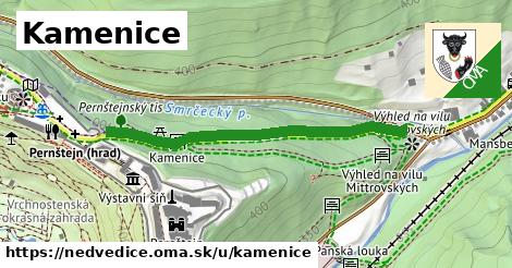 ilustrácia k Kamenice, Nedvědice - 435 m