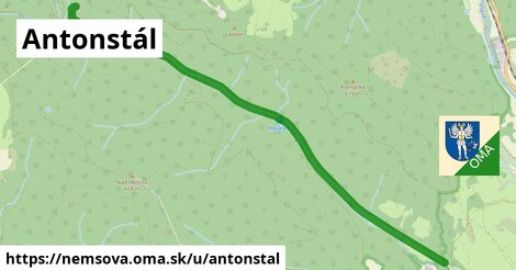 ilustrácia k Antonstál, Nemšová - 5,4 km