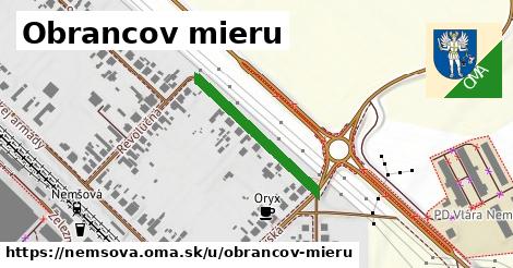 Obrancov mieru, Nemšová