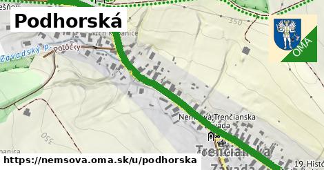 ilustrácia k Podhorská, Nemšová - 0,98 km