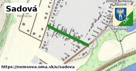 ilustrácia k Sadová, Nemšová - 249 m