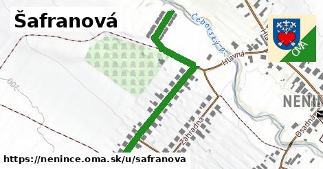 Šafranová, Nenince