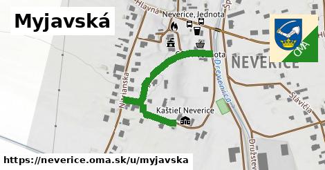 Myjavská, Neverice