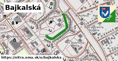 ilustrácia k Bajkalská, Nitra - 264 m