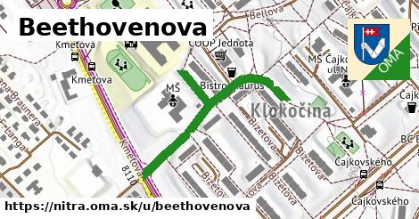 ilustrácia k Beethovenova, Nitra - 418 m