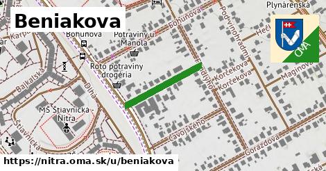 ilustrácia k Beniakova, Nitra - 197 m