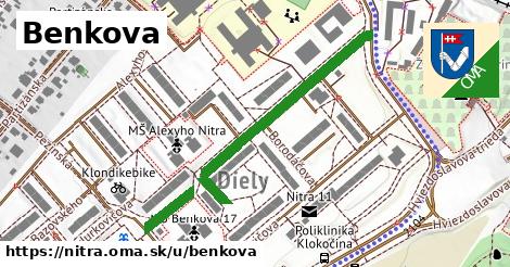 ilustrácia k Benkova, Nitra - 472 m