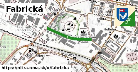 ilustrácia k Fabrická, Nitra - 246 m