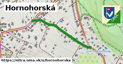 ilustrácia k Hornohorská, Nitra - 413 m