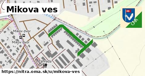 ilustrácia k Mikova ves, Nitra - 356 m