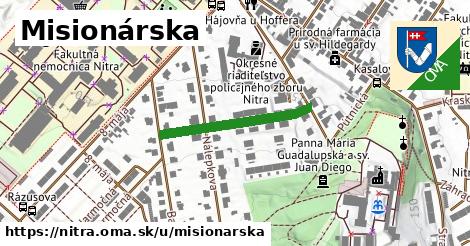 Misionárska, Nitra