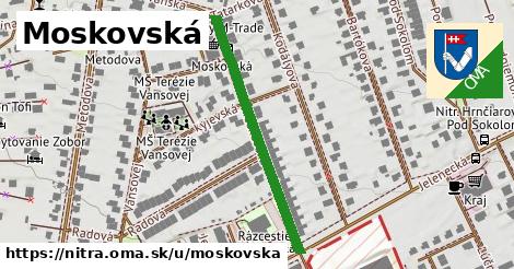 ilustrácia k Moskovská, Nitra - 366 m