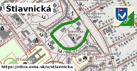 ilustrácia k Štiavnická, Nitra - 480 m