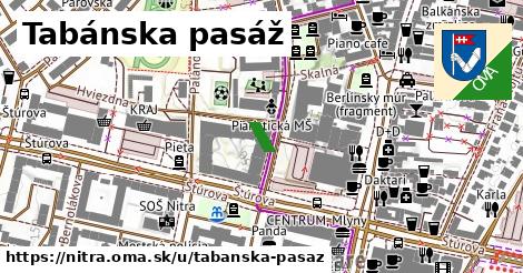 Tabánska pasáž, Nitra