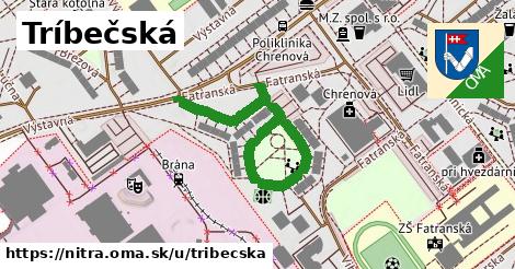 ilustrácia k Tríbečská, Nitra - 490 m