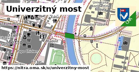 Univerzitný most, Nitra